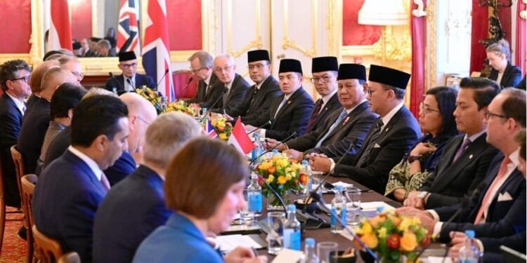 Prabowo Amankan Komitmen Investasi 8,5 Miliar Dolar AS dari Inggris.(Presidenri)