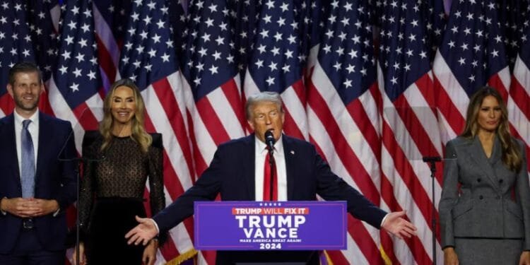 Donald Trump kembali terpilih sebagaii Presiden Amerika Serikat.(Reuters)