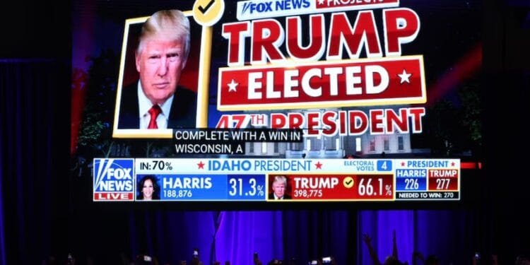 Donald Trump kembali terpilih menjadi Presiden AS ke-47 pada Pilpres 2024.(Reuters)