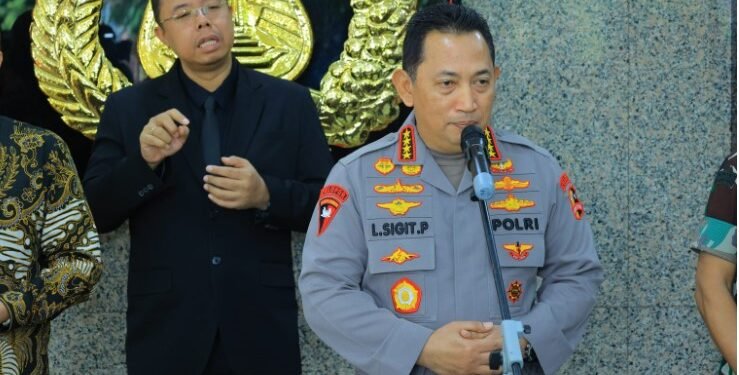 Kapolri Listyo Sigit Prabowo.(Humas Polri)