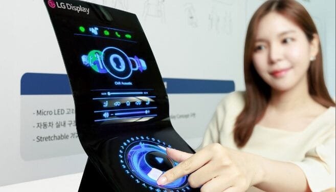 Layar Elastis canggih dari LG.(GSM)