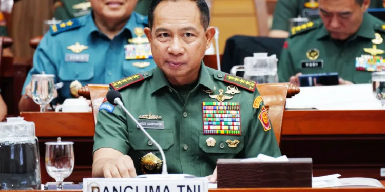 Panglima TNI Jenderal Agus Subiyanto.(Puspen TNI)