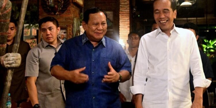 Jokowi mengaku senang sekali menerima kunjungan Presiden Prabowo di Solo.(Foto:X@jokowi)