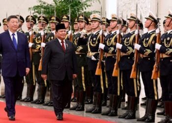 Presiden Prabowo Subianto Disambut Upacara Kenegaraan Oleh Presiden Tiongkok Xi Jinping