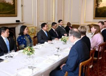 Jamuan Makan Siang: Presiden Prabowo dan Wakil PM Inggris Angela Rayner Bahas Kerja Sama Gizi Anak