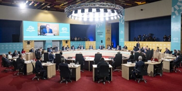 Presiden Prabowo tegaskan komitmen Indonesia di Forum Dialog APEC di Peru.(Presidenri)