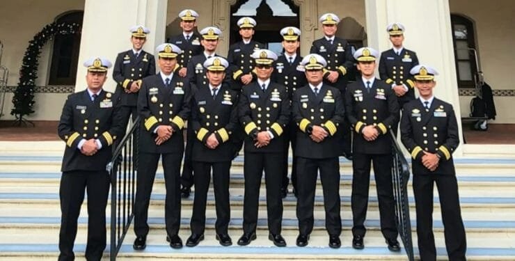 14 Pamen TNI AL Sukses Tuntaskan Program Kursus Keamanan Maritim di AS.(Puspen TNI)