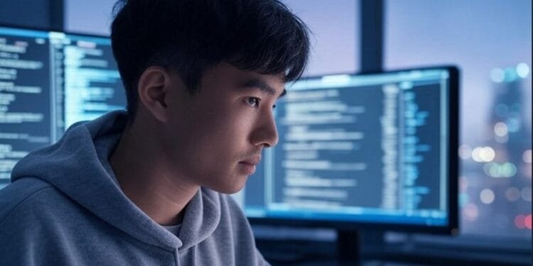 Ilustrasi pengembang kripto.(grok)