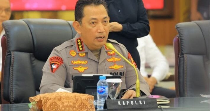 Kapolri Jenderal Listyo Sigit Prabowo.(Humas Polri)