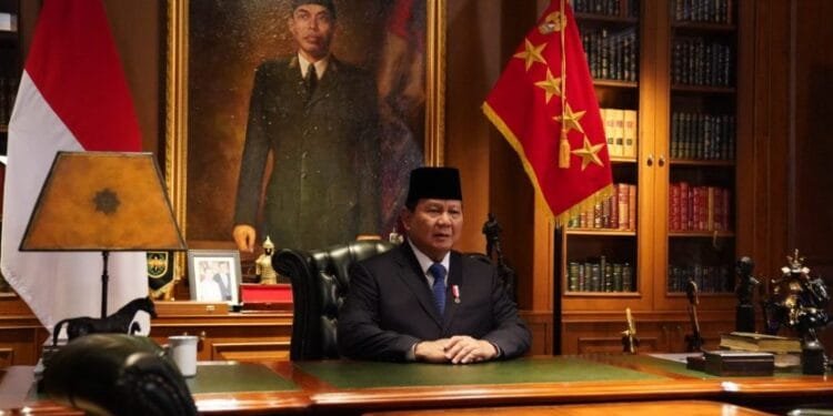 Presiden Prabowo Ucapkan Selamat Natal dan Tahun Baru 2025.(Presidenri)