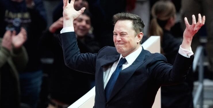 Elon Musk pada Inagurasi Donald Trump-JD Vance.(Reuters)