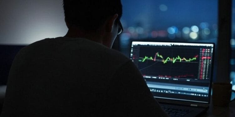 Ilustrasi grafik kripto.(grok)