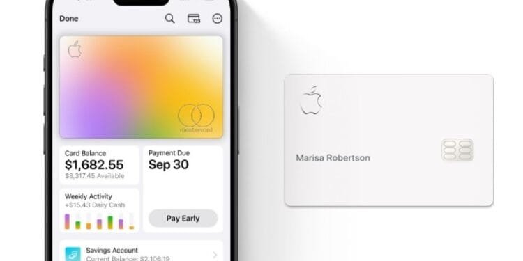 Ilustrasi Apple Card.(GSM)