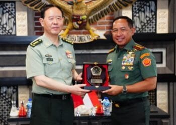 Panglima TNI Bahas Kerja Sama Pertahanan dengan Kepala Staf Gabungan Angkatan Bersenjata Tiongkok