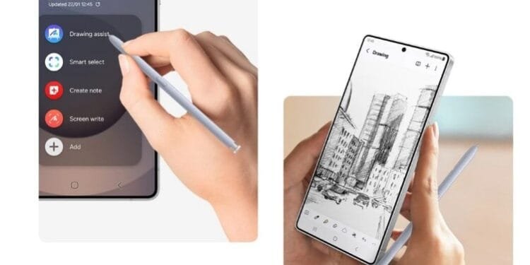 S Pen untuk Galaxy S25 Ultra.(Gizmo)