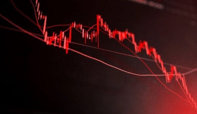 Ilustrasi krisis pasar keuangan.(Bitcoin News)