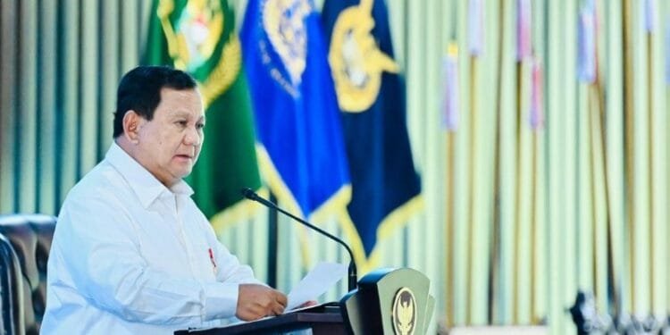 Presiden Prabowo Subianto.(Presidenri)