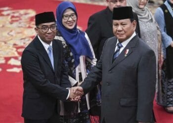 Presiden Prabowo Subianto Lantik Brian Yuliarto Resmi Jabat Mendiktisaintek, Gantikan Satryo