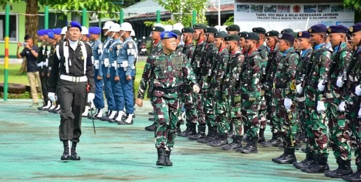 Upacara Gelar Operasi Gaktib dan Yustisi Tahun 2025.(PuspenTNI)