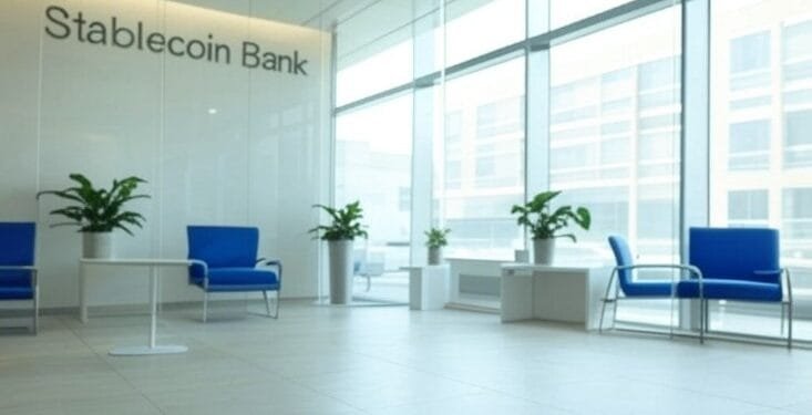 Ilustrasi Stablecoin Bank.(Grok)
