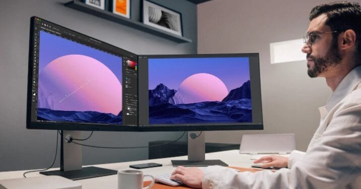 Ilustrasi ViewSonic VP2788-5K.(Gizmo)