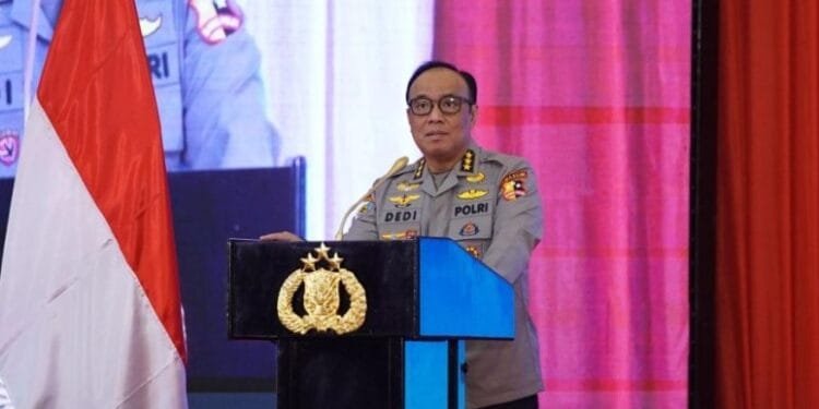 Irwasum Polri Komjen Dedi Prasetyo.(Humas Polri)