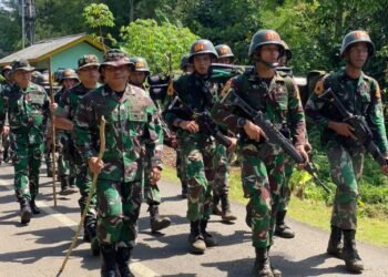 Gubernur Akmil Pantau Langsung Latihan Yudha Wastu Pramuka di Ciamis