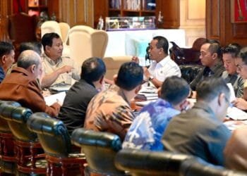 Presiden Prabowo Pimpin Rapat Hilirisasi di Hambalang saat Libur Akhir Pekan