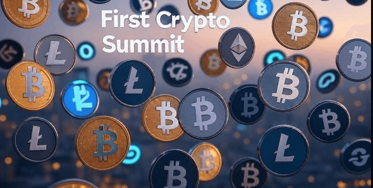 Ilustrasi KTT kripto.(Grok)