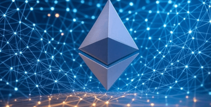 Ilustrasi jaringan Ethereum.(Grok)