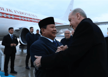 Tiba di Turki, Presiden Prabowo Disambut Hangat Presiden Erdoğan