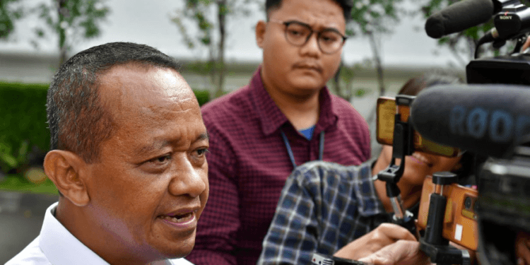 Menteri ESDM Bahlil Lahadalia.(Presidenri)