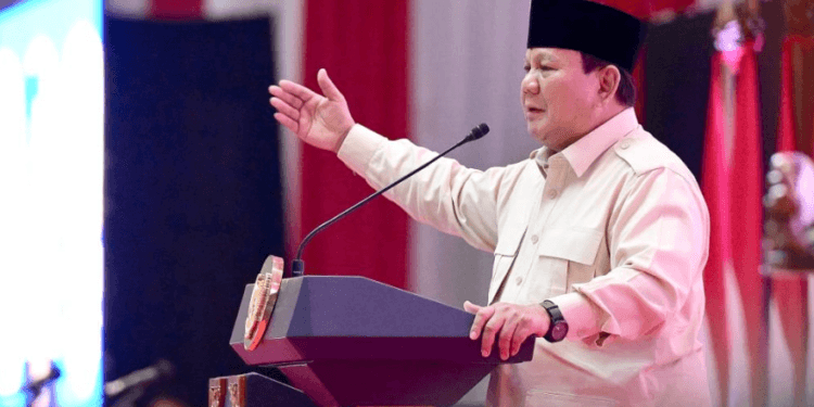Presiden Prabowo Subianto.(Presidenri)