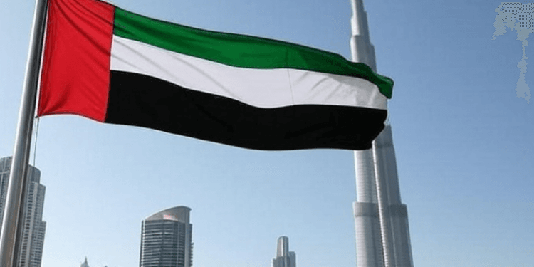 Ilustrasi bendera Uni Emirat Arab.(grok)