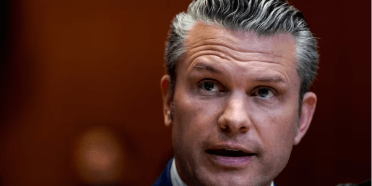 Menteri Pertahanan AS Pete Hegseth.(Reuters)