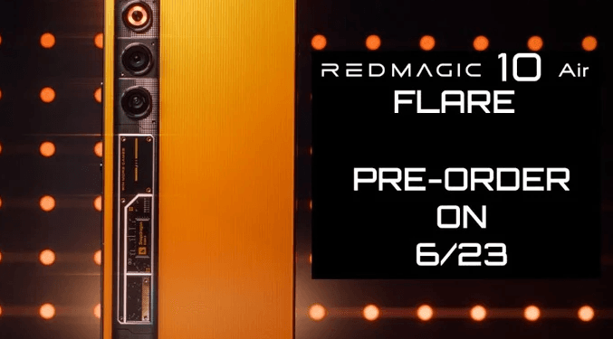 Red Magic 10 Air Flare.(Gizmo)