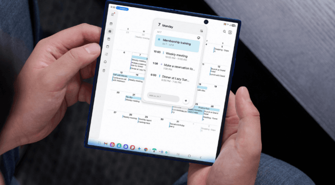 Samsung Galaxy Z Fold 7.(Gizmo)