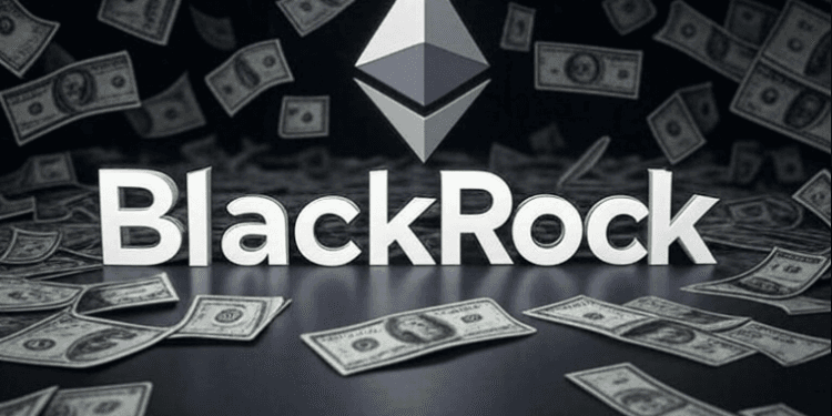 Ilustrasi Blackrock dan Ethereum.(grok)