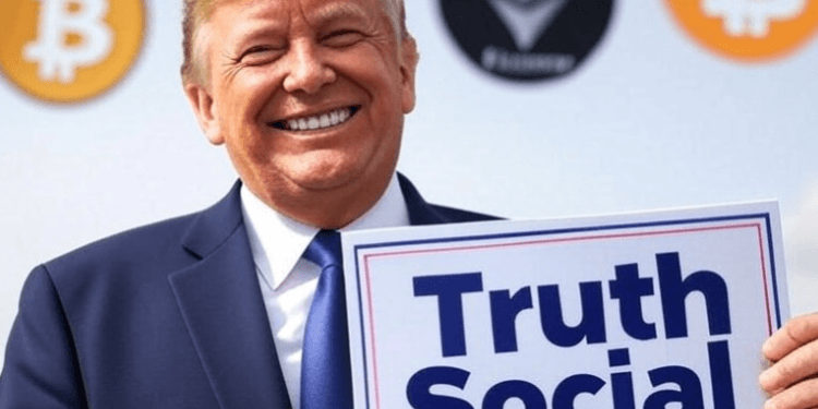 Ilustrasi Truth Social.(grok)