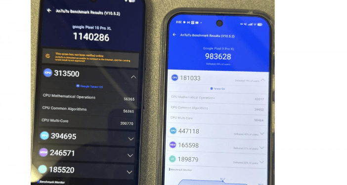 Ilustrasi Google Pixel 10 Pro XL.(GSM)