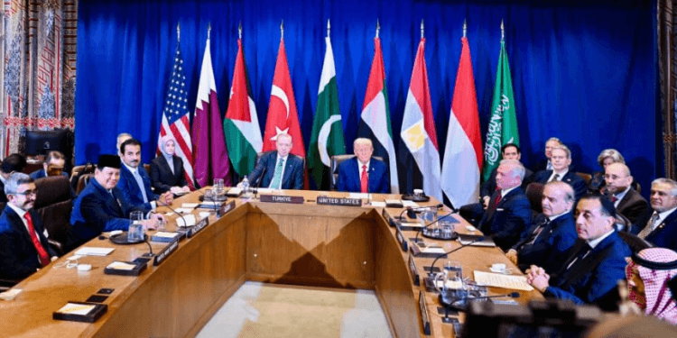Presiden RI Prabowo Subianto menghadiri Multilateral Meeting on the Middle East atas undangan Presiden AS, Donald Trump di Ruang Konsultasi Dewan Keamanan PBB, New York, Selasa (23/09/2025) waktu setempat.(Presidenri)