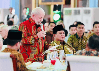 Jamuan Santap Malam Kenegaraan: Presiden Prabowo dan Presiden Lula Kompak Memakai Batik