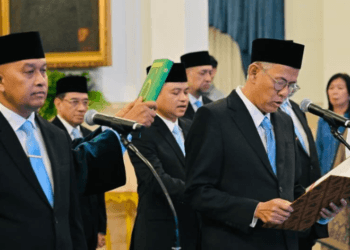 Saksikan Sumpah Dewan Komisioner LPS, Presiden Prabowo Tegaskan Komitmen Stabilitas Sistem Keuangan Nasional