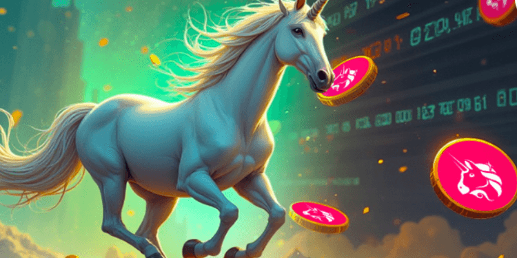 Ilustrasi Uniswap.(Ce)