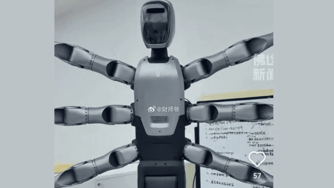 Midea Luncurkan Miro U, Robot Humanoid Enam Lengan.(Giz)