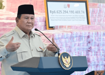 Puji Satgas PKH sebagai Patriot, Presiden Prabowo Saksikan Pengembalian Uang Negara Rp6,6 Triliun