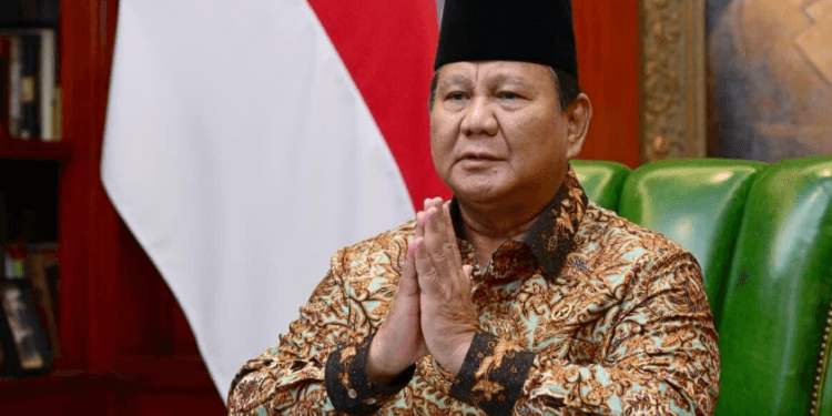Presiden RI Prabowo Subianto.(Presidenri)
