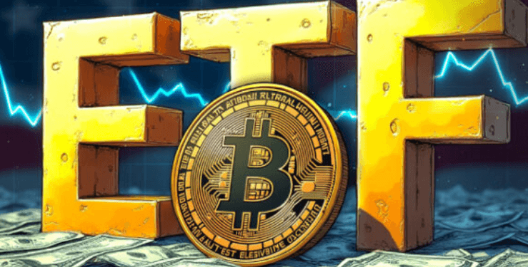 Ilustrasi ETF Bitcoin.(ce)