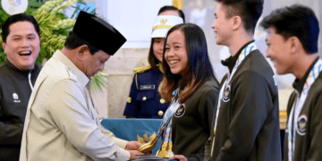 Presiden Prabowo Kucurkan Bonus Rp465 Miliar kepada Atlet Peraih Medali di Sea Games ke-33 Thailand
