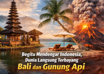 Begini Persepsi Warga Dunia Saat Mendengar Nama Negara: Indonesia Langsung Identik dengan Bali dan Gunung Api